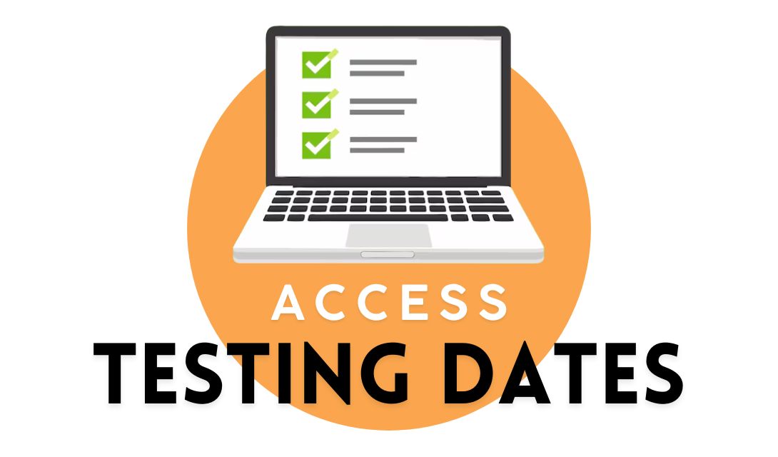 Decorative Image for Upcoming Testing Dates